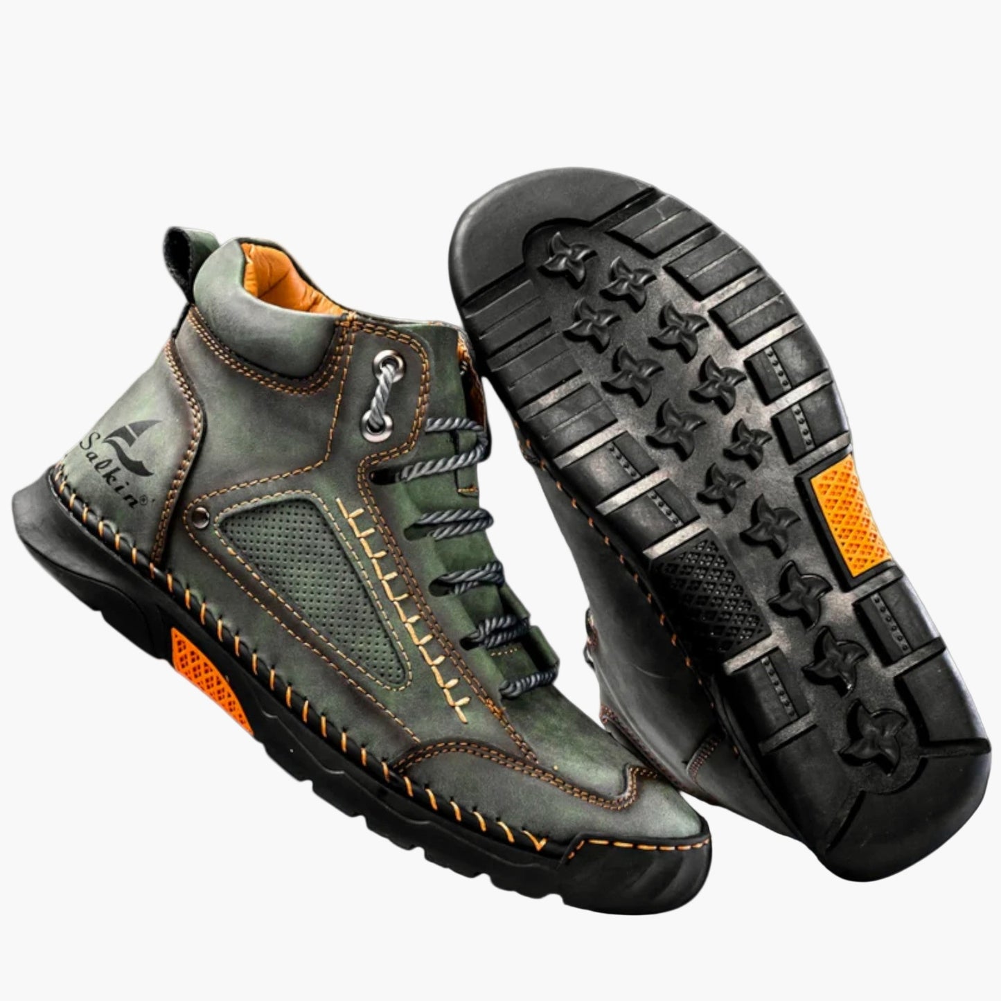 Men's Outdoor Casual Shoes High Top Sneaker For Adventure And Everyday Comfort With Durable Grip