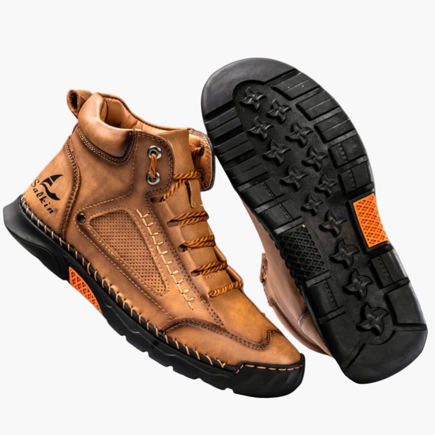 Men's Outdoor Casual Shoes High Top Sneaker For Adventure And Everyday Comfort With Durable Grip