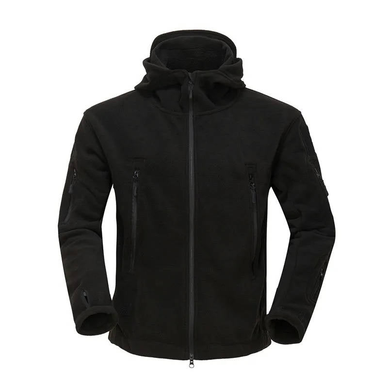 TrendAura Men Thermal Fleece Jacket Winter Warmth Outdoor Gear Rugged Comfort For Cold Weather Activities
