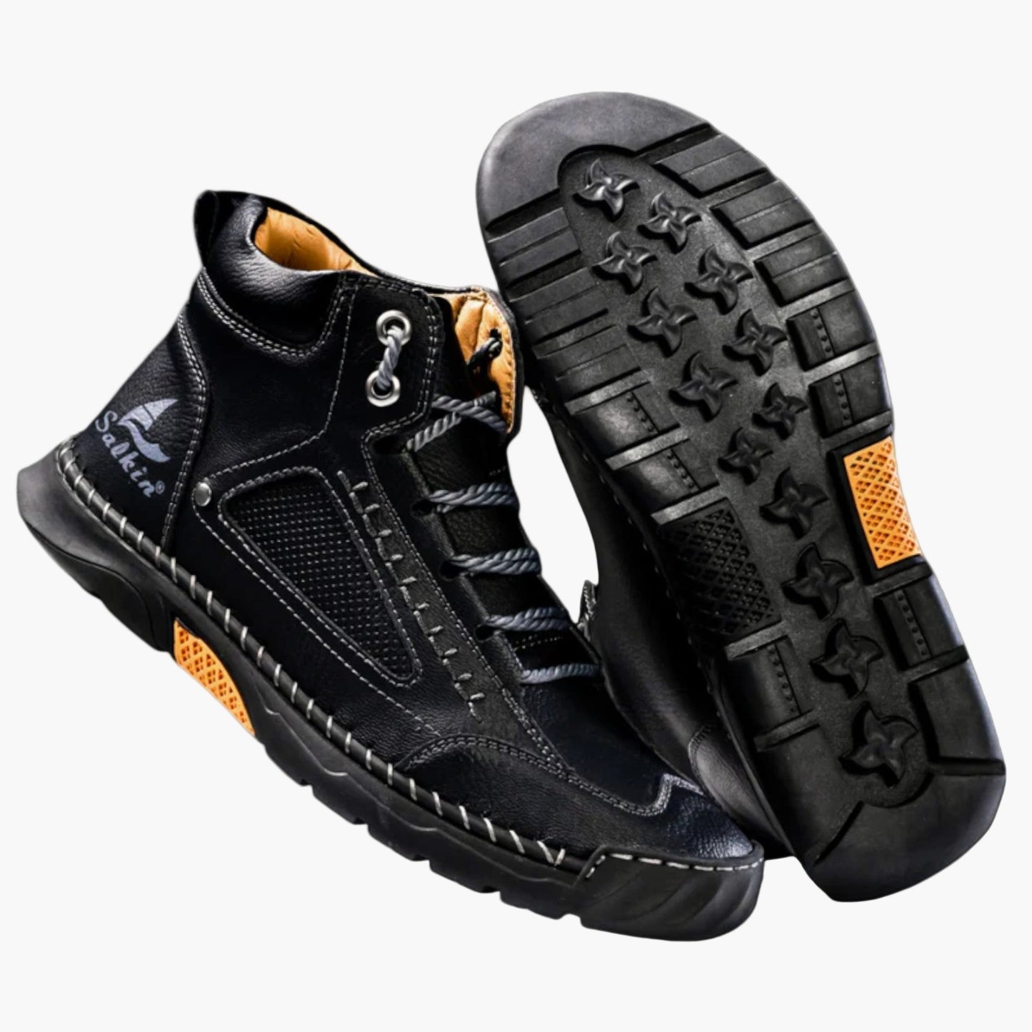 Men's Outdoor Casual Shoes High Top Sneaker For Adventure And Everyday Comfort With Durable Grip