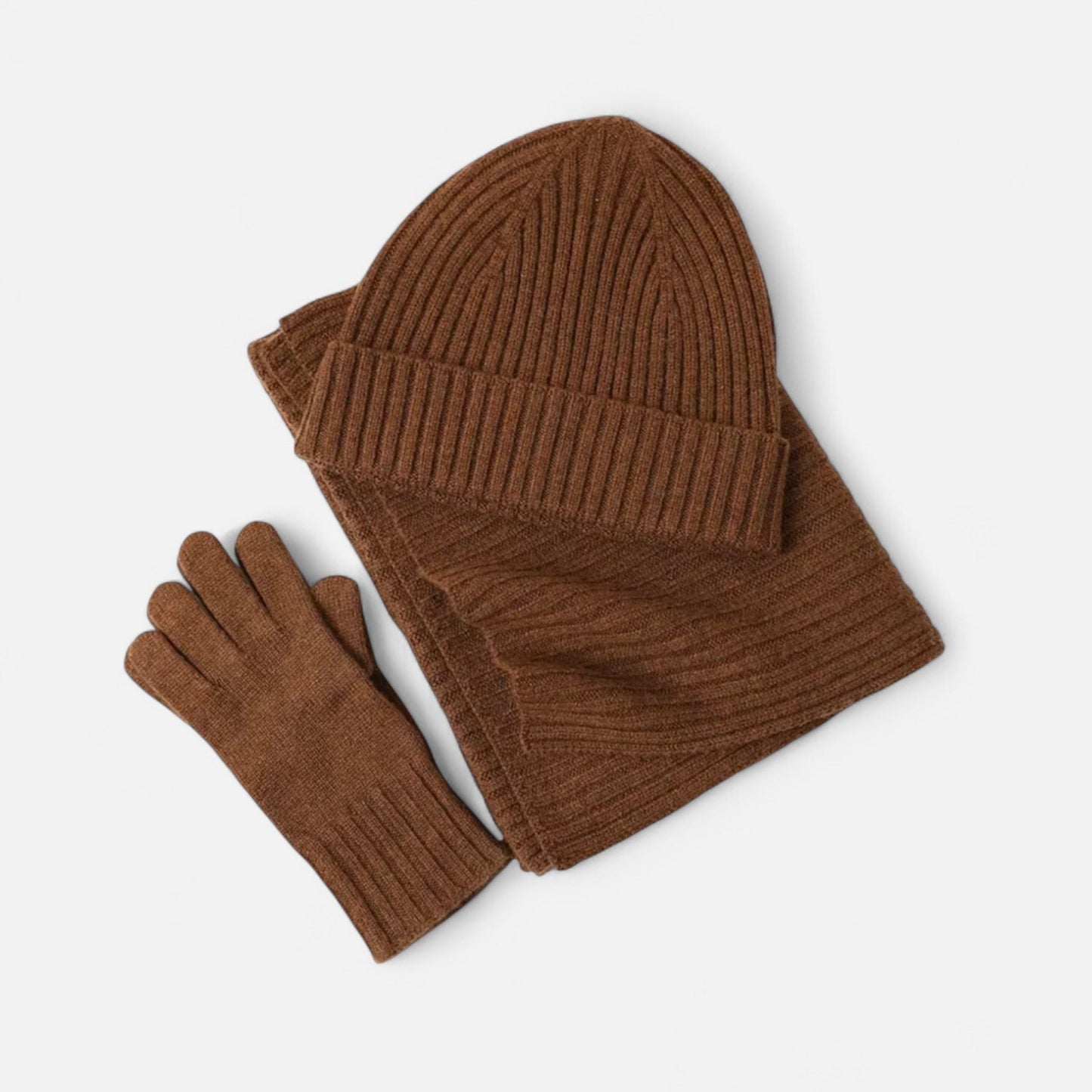 Ancienne Monde | Women's Cold Set Scarf, Hat, Gloves