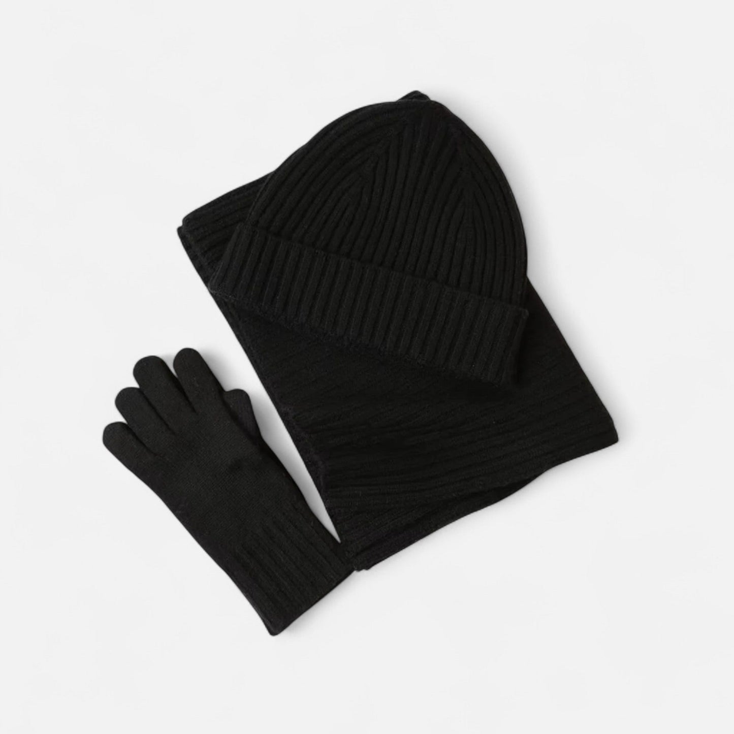 Ancienne Monde | Women's Cold Set Scarf, Hat, Gloves