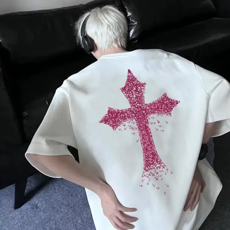 Men's Pure Crusader T Shirt Bold Print