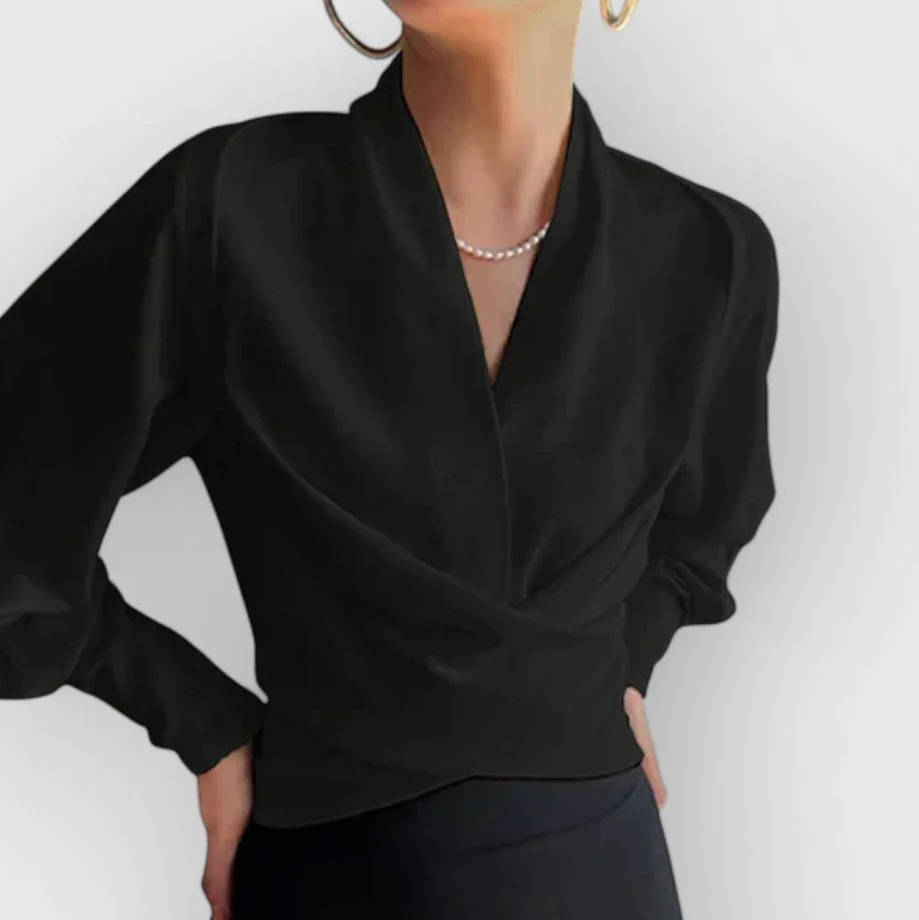 Silk Blouse Women Long Sleeve