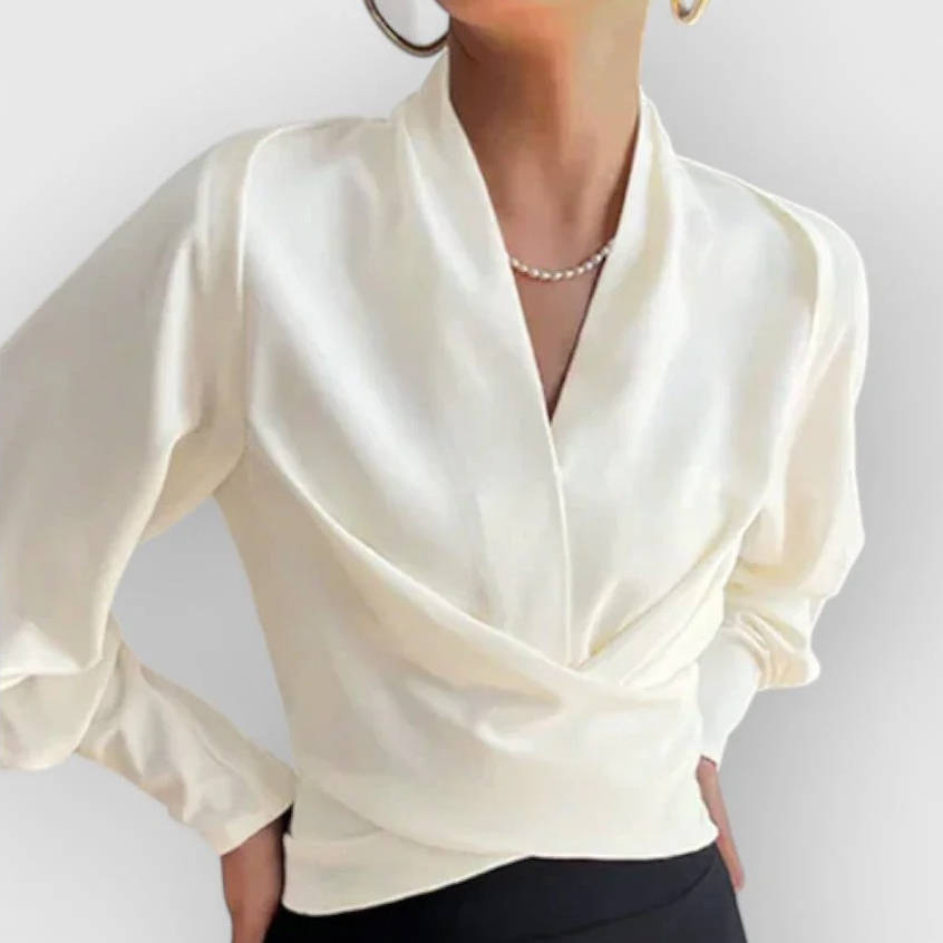 Silk Blouse Women Long Sleeve