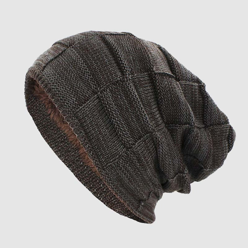 TrendAura Derris Urban Beanie With Plush Fleece Interior In Soft Ribbed Knit Slouch Fit For Cold Commutes