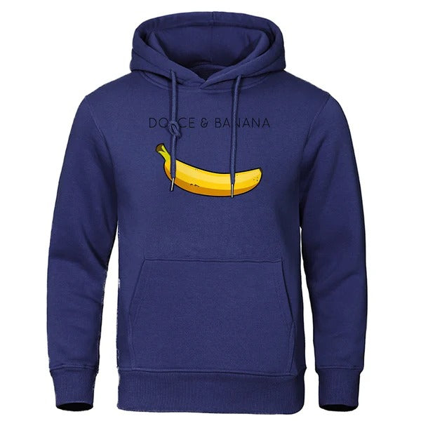 Men's Cotton Blend Hoodie With Graphic Print Drawstring Hood And Front Pocket Relaxed Fit