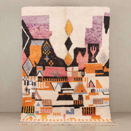 Inase - vintage boujad rug - TrendAura