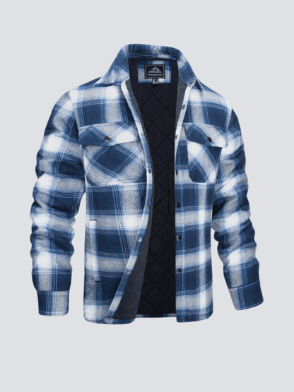 Makron Flannel Jacket For Men Warmth And Timeless Style With Premium Comfort For Everyday Adventures