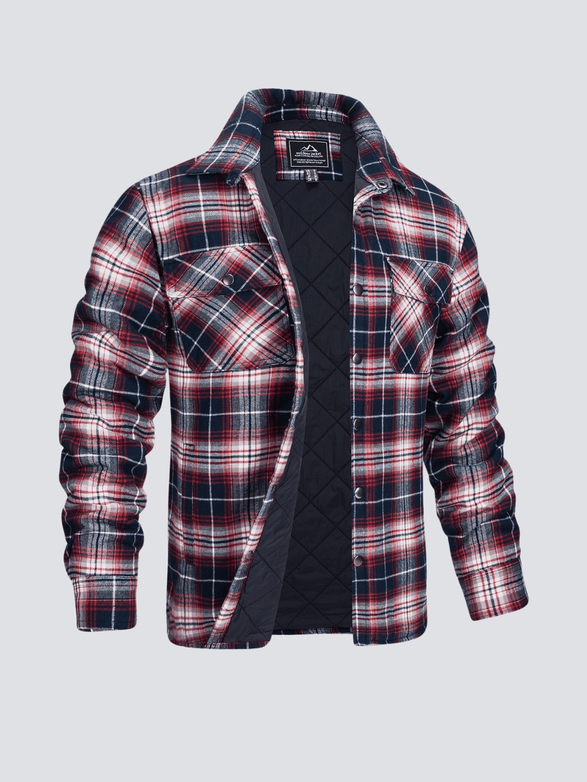 Makron Flannel Jacket For Men Warmth And Timeless Style With Premium Comfort For Everyday Adventures