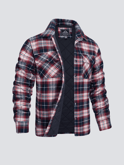 Makron Flannel Jacket For Men Warmth And Timeless Style With Premium Comfort For Everyday Adventures
