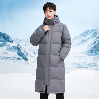 TrendAura Unisex Long Winter Down Jacket For Extreme Cold Weather Lightweight Insulated Coat