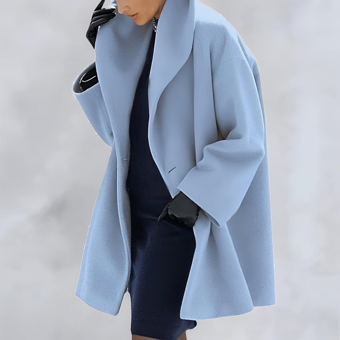Women Wool Coat With Timeless Elegance Warmth And Belted Tailored Fit For Winter