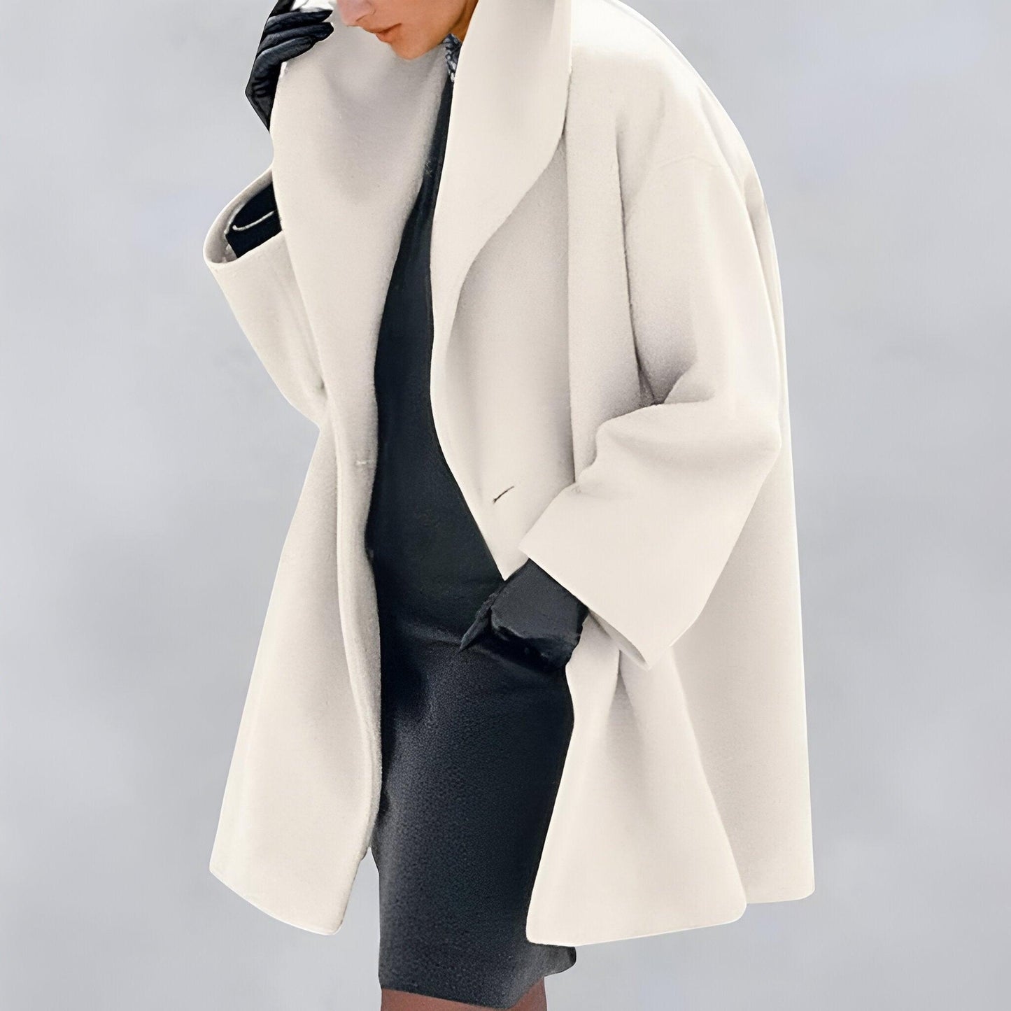 Women Wool Coat With Timeless Elegance Warmth And Belted Tailored Fit For Winter