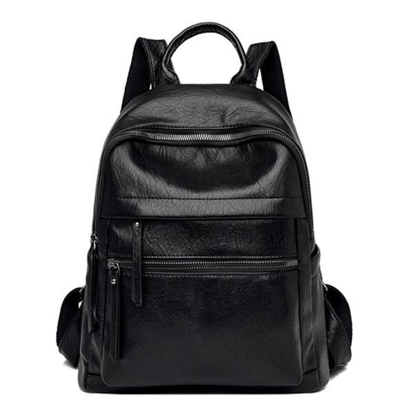 Kingsley Vintage Soft Leather Backpack For Men With Classic Durable Style And Versatile Everyday Use