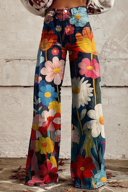 Sonali | Stylish Flared Pants for Women