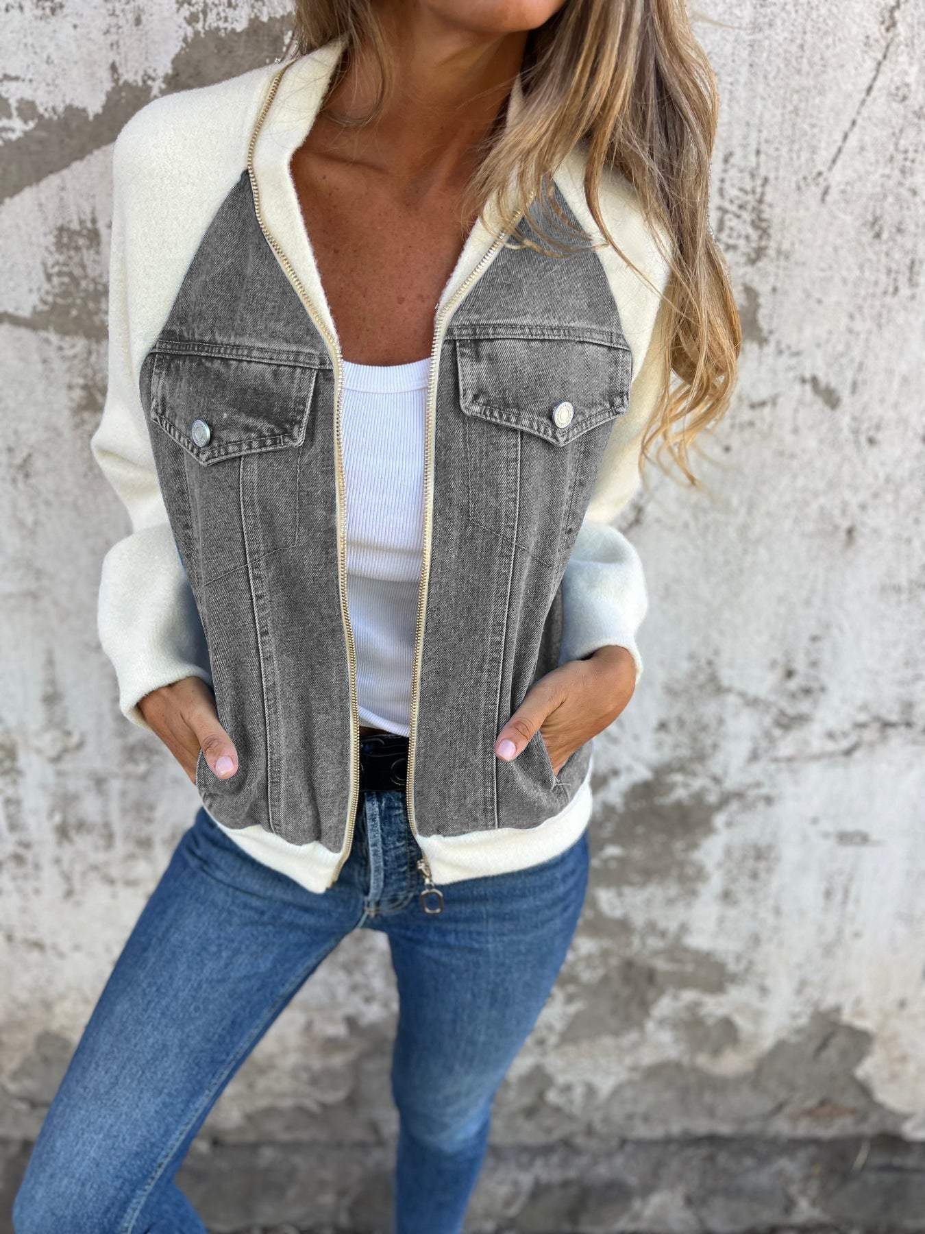 Robin | Fashionable denim jacket for women