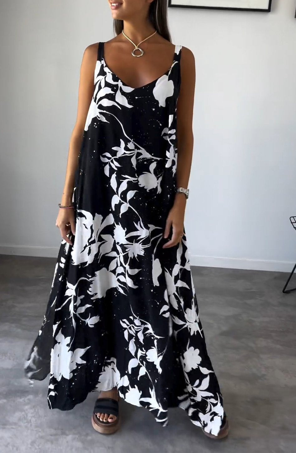 Lilith Printed Dress for Women Timeless Lightweight Comfort for Any Occasion Summer Ready