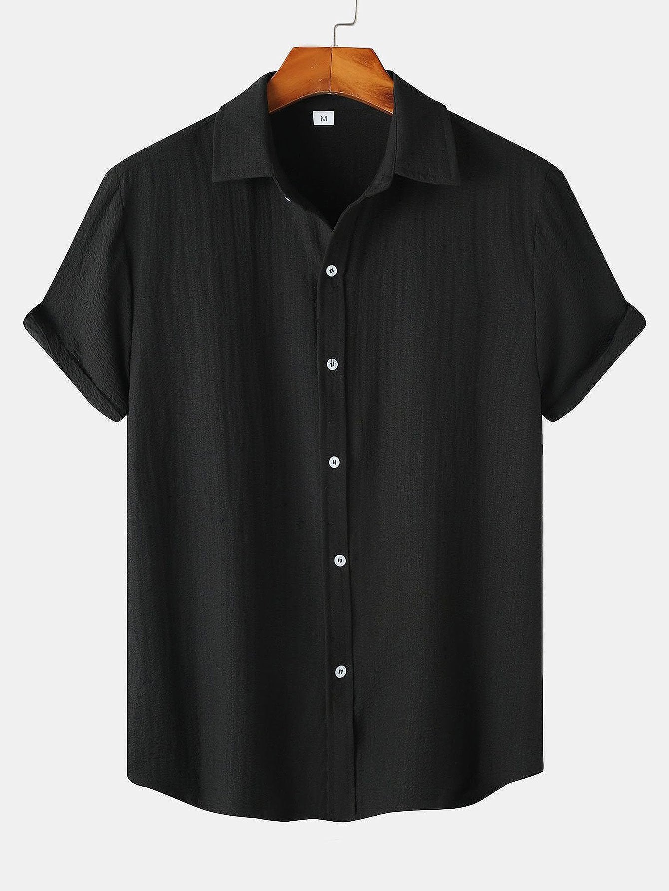 Max Structured Button Up Shirt For Men Elegant Silhouette Versatile For Formal And Everyday Wear