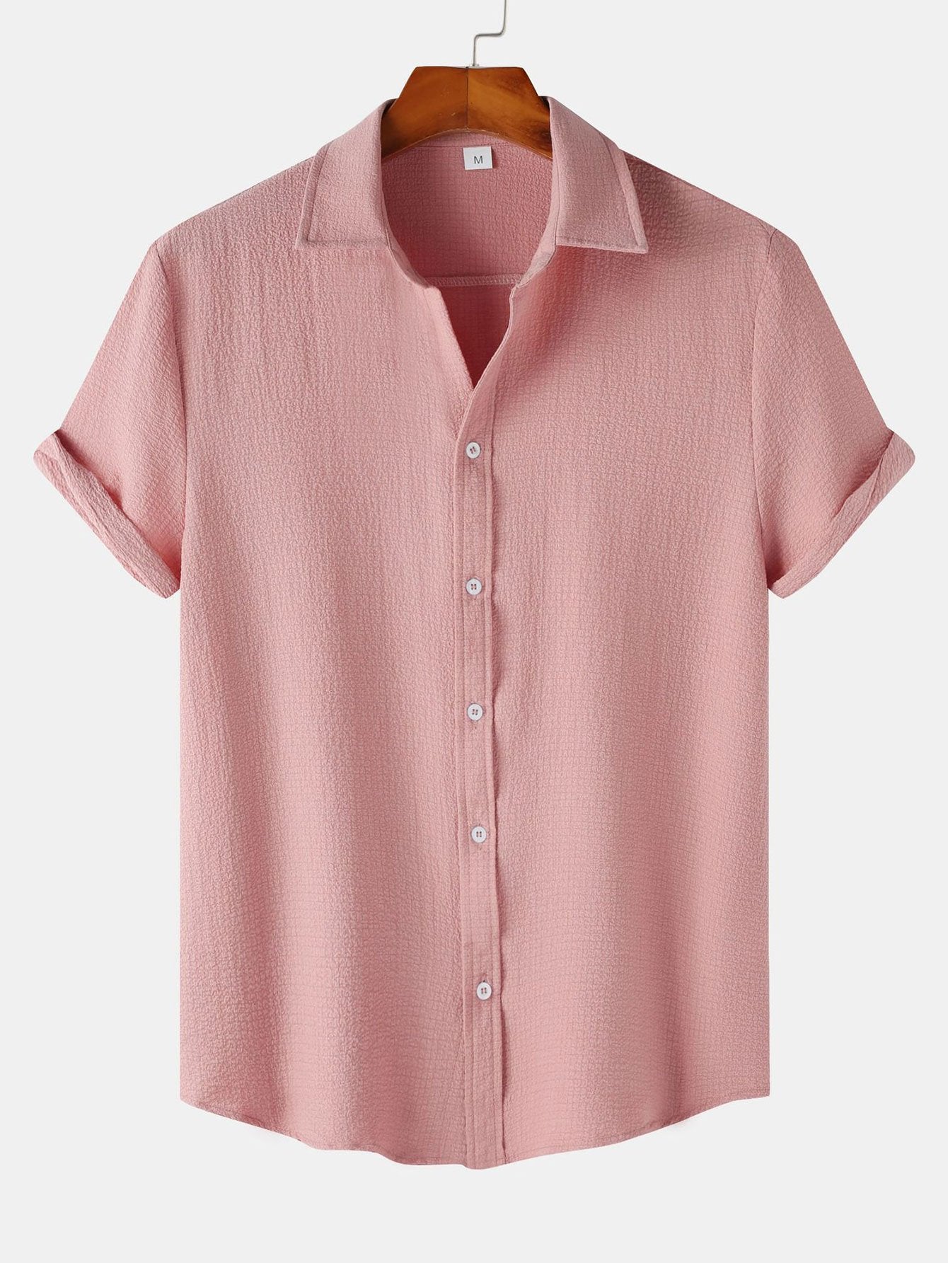 Max Structured Button Up Shirt For Men Elegant Silhouette Versatile For Formal And Everyday Wear
