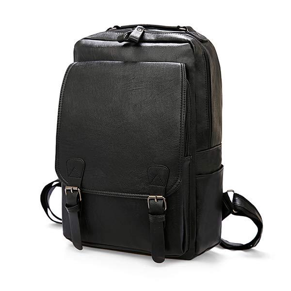 Calvin - Retro Leather Backpack