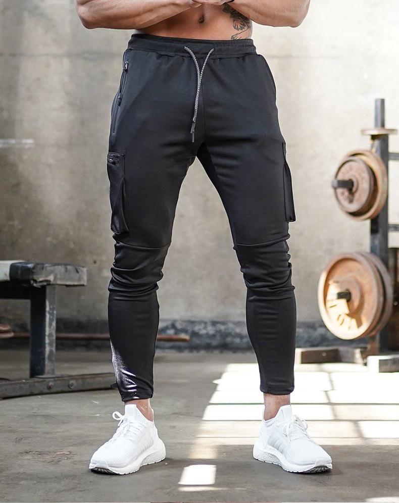 Caleb Mens Sports Joggers Breathable Stretch Fabric All Day Comfort With Multiple Pockets And Athletic Style