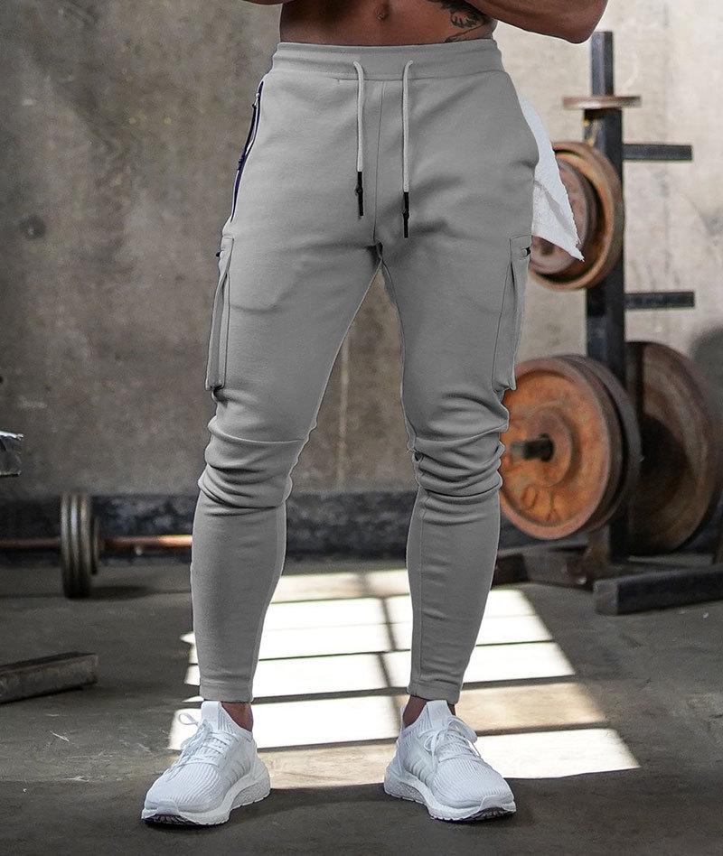 Caleb Mens Sports Joggers Breathable Stretch Fabric All Day Comfort With Multiple Pockets And Athletic Style