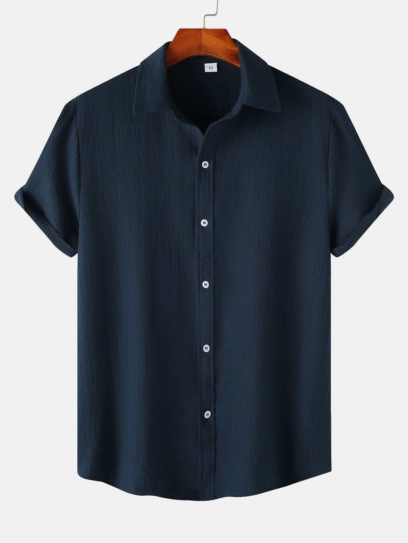 Max Structured Button Up Shirt For Men Elegant Silhouette Versatile For Formal And Everyday Wear