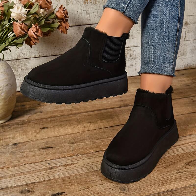 Women's Warm Winter Boots with Insulated Lining and Durable Sole