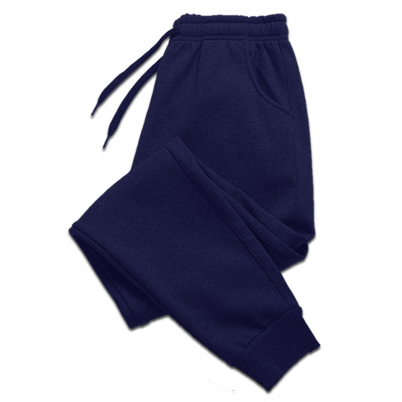 Julian Men's Casual Sports Jogger Pants Navy For Gym And Running Versatile Everyday Wear With Comfortable Fit