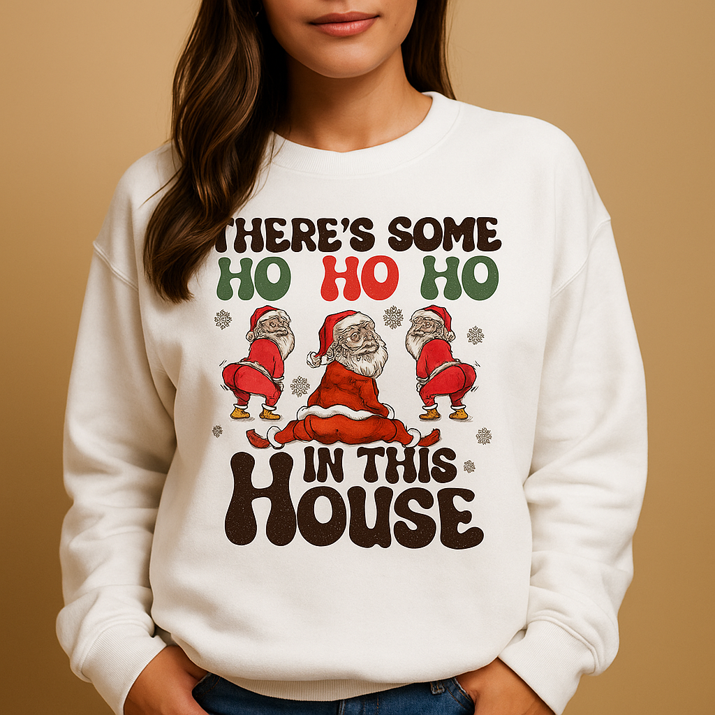 Christmas sweater with festive pattern for women | Evelien
