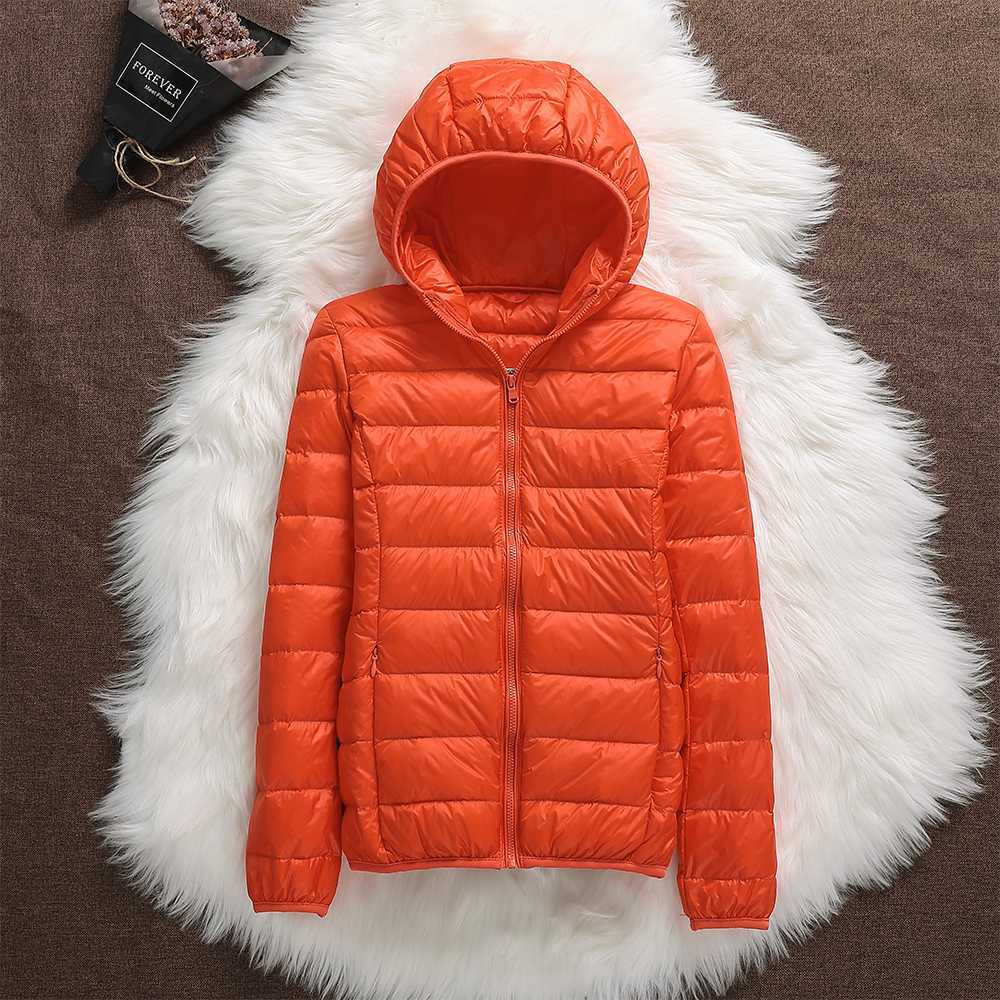 Women's Short Winter Puffer Jacket | With Hood