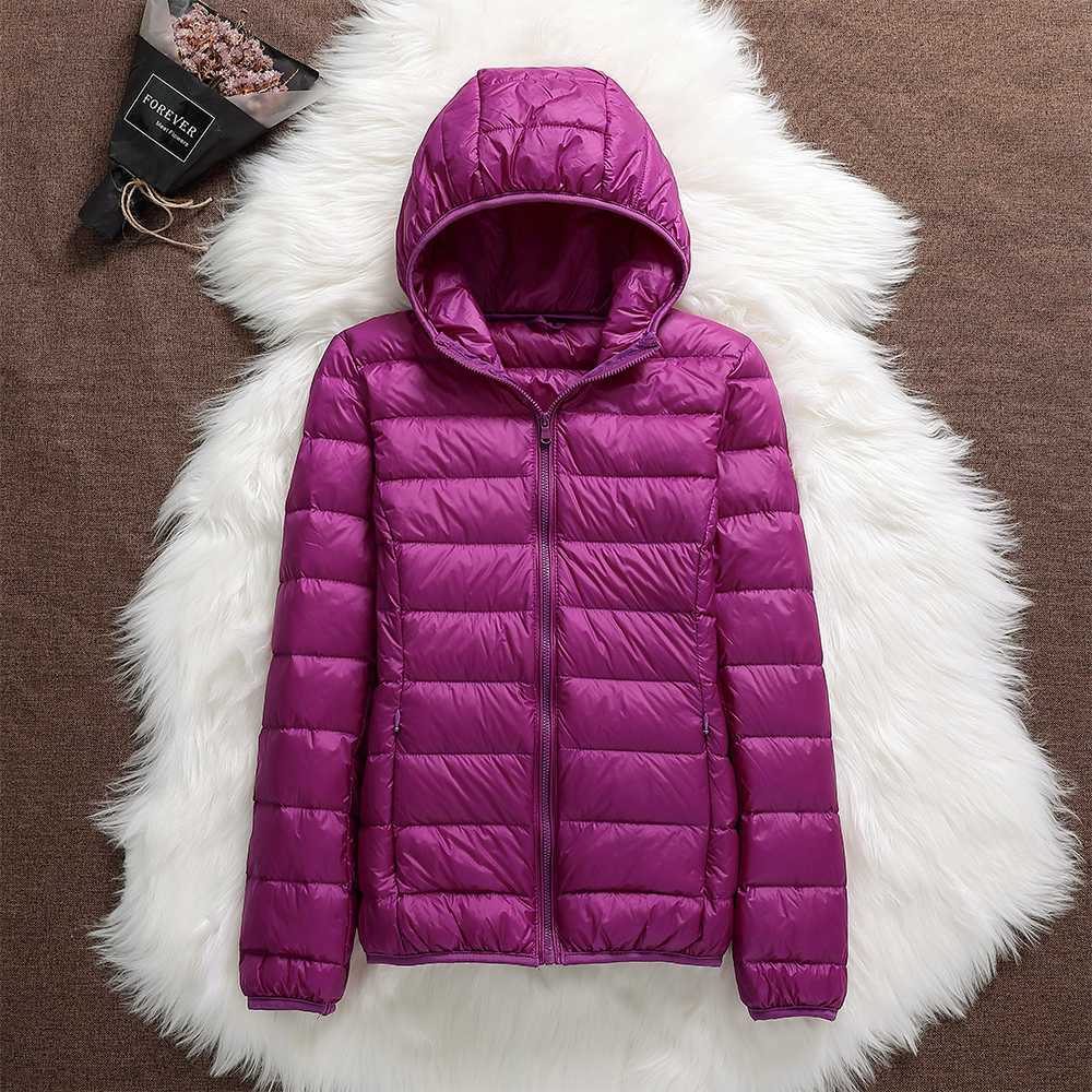 Women's Short Winter Puffer Jacket | With Hood