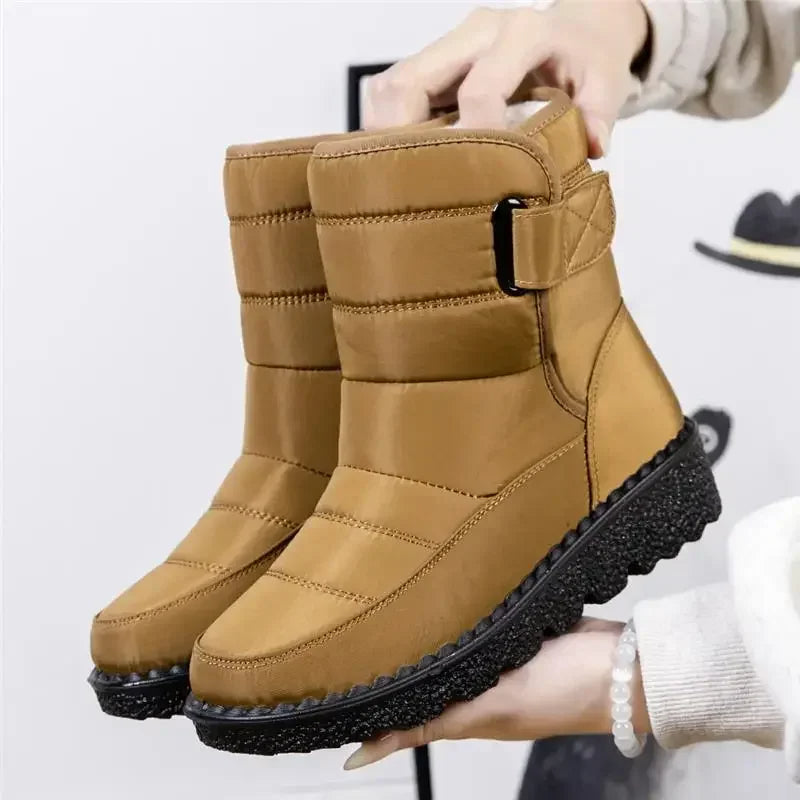 Women's Outdoor Boots with Waterproof Design and Durable Sole