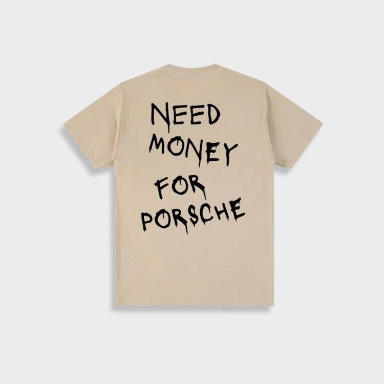 Nicky Need Money For Porsche Vintage T Shirt For Men Stylish Summer Tee With Retro Charm