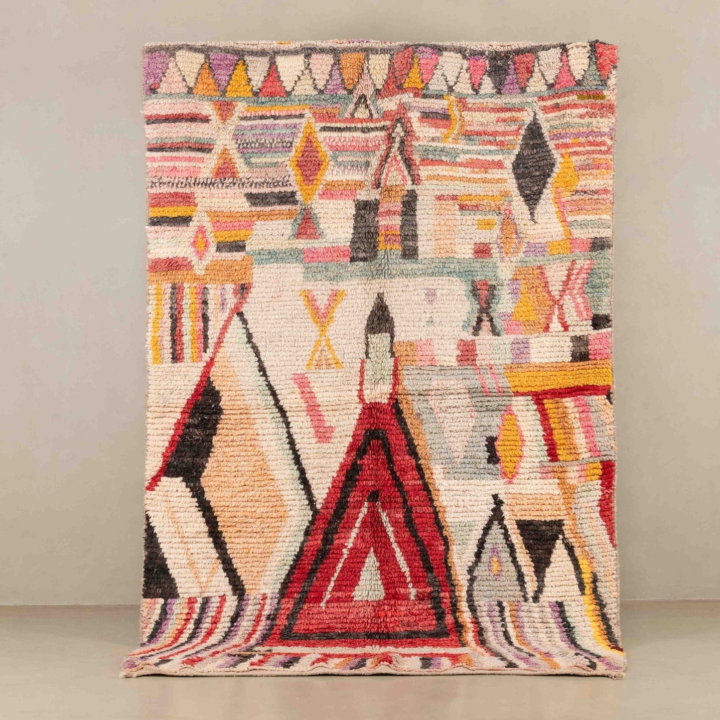 Khmisahel - vintage boujad rug - TrendAura