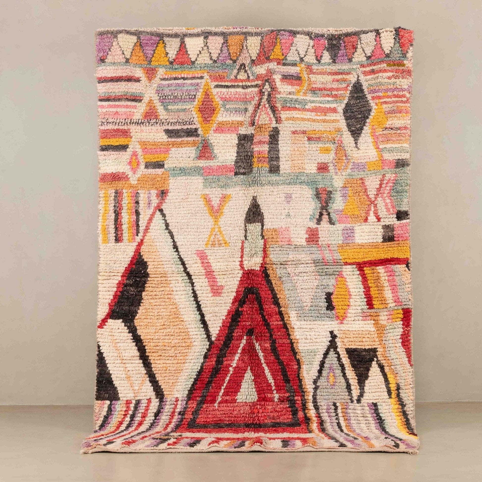 Khmisahel - vintage boujad rug - TrendAura