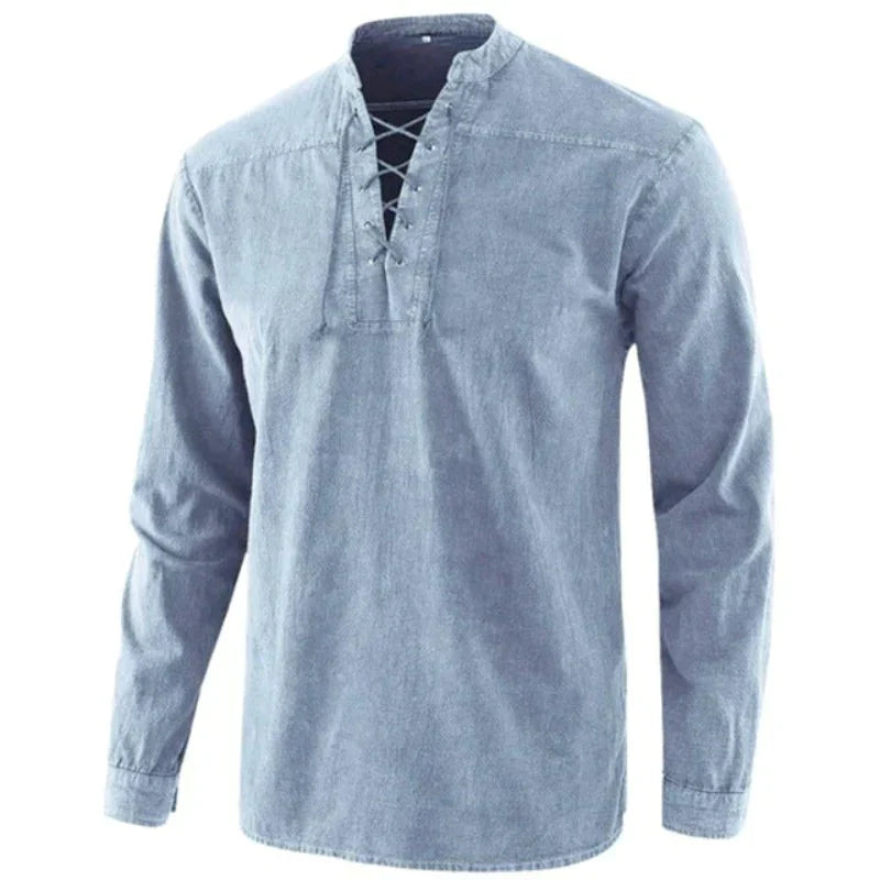 Dylan | Classic V-Neck Shirts for Men - Light & Breathable
