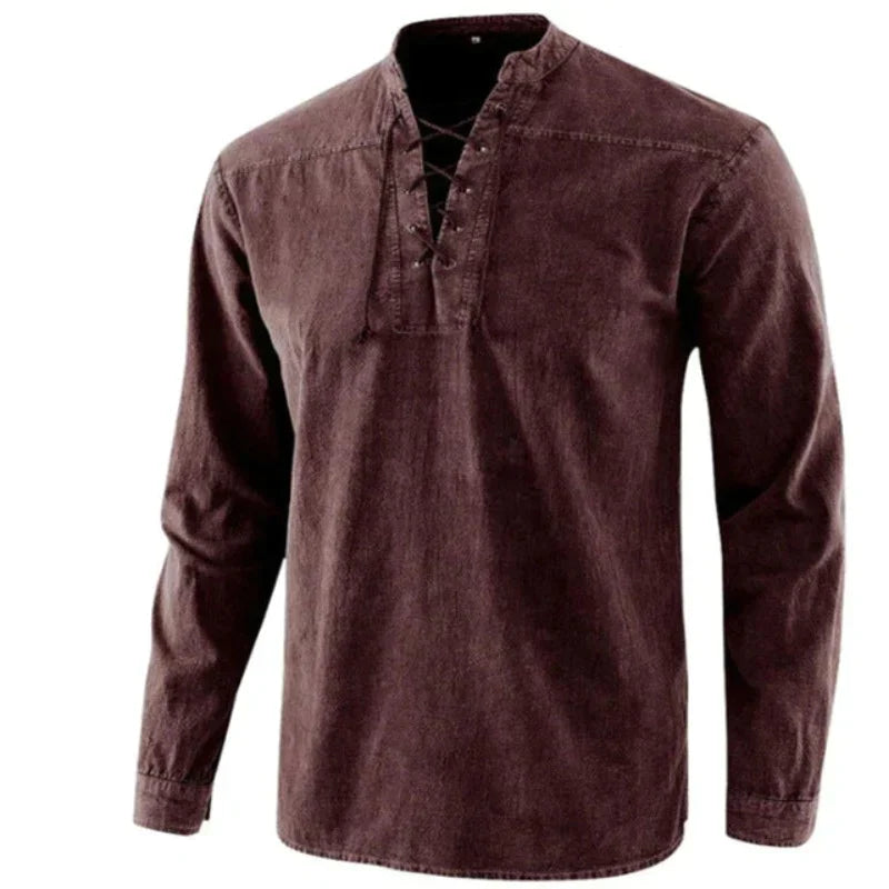 Dylan | Classic V-Neck Shirts for Men - Light & Breathable