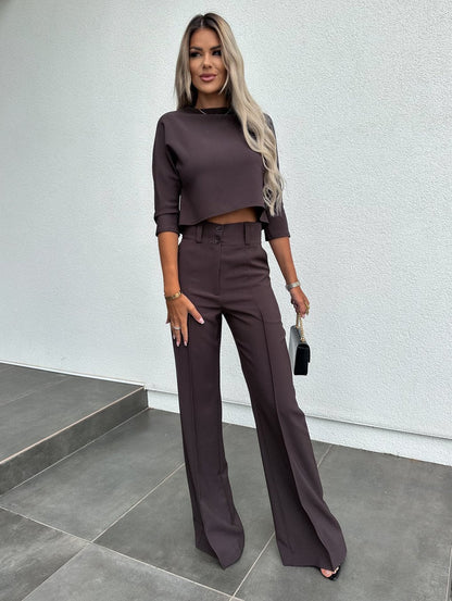 Margot Jumpsuit Set For Women Elegant Chic Comfort Effortless Style All Day Wear