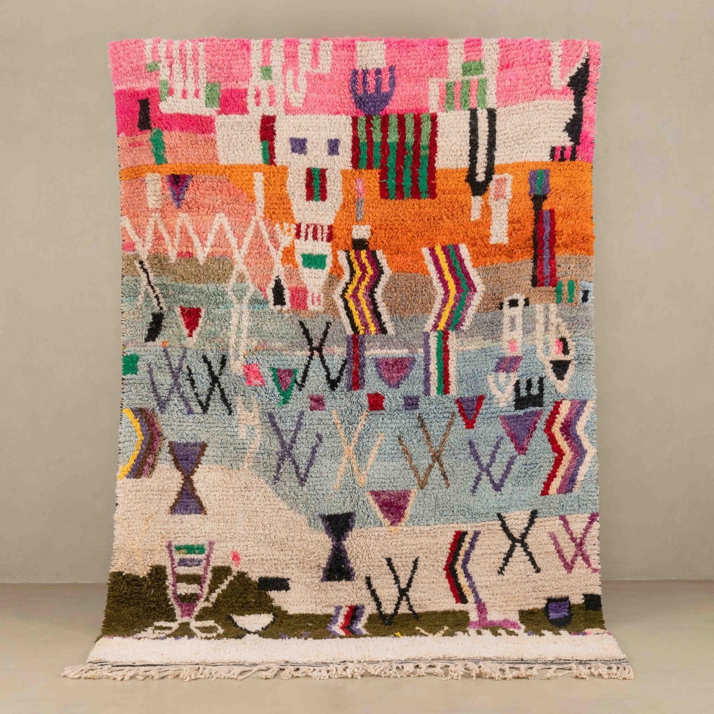 Kouider - vintage boujad rug - TrendAura