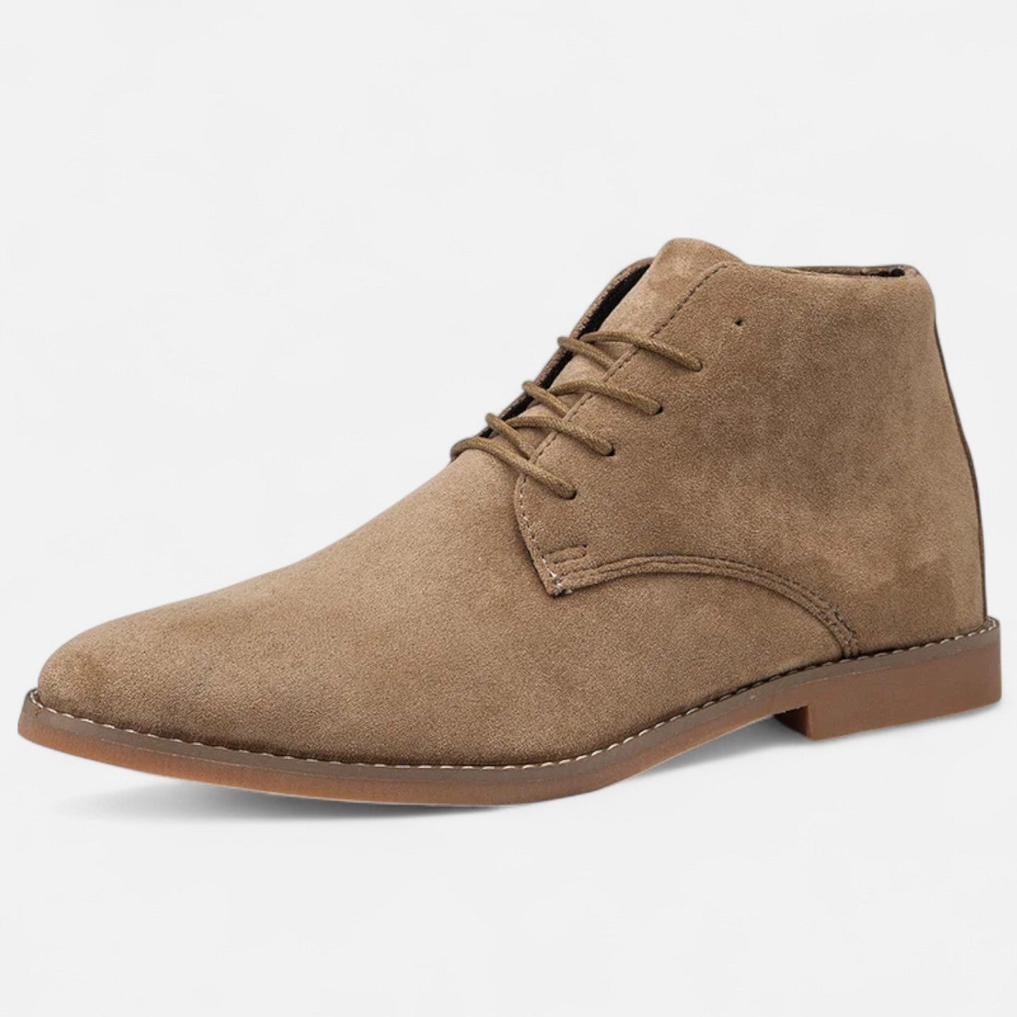 TrendAura | Men’s Suede Lace-Up Ankle Boots