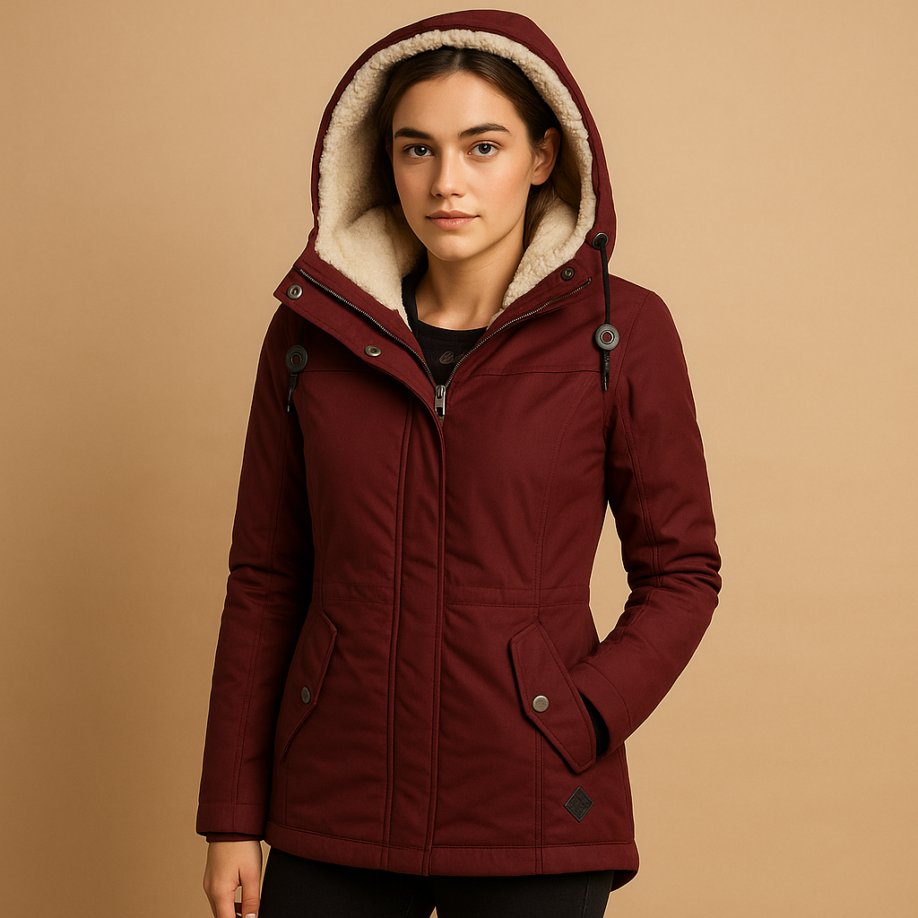Long Winter Coat For Women With Insulated Lining And Fitted Silhouette For Maximum Warmth And Classic Style