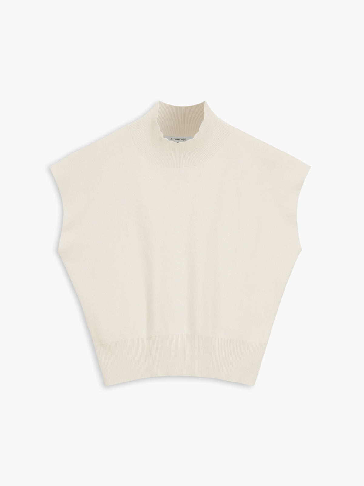 TrendAura Leisurely Solid Pullover Sweater Vest - Casual Knit Top With Slight Stretch For All Day Comfort