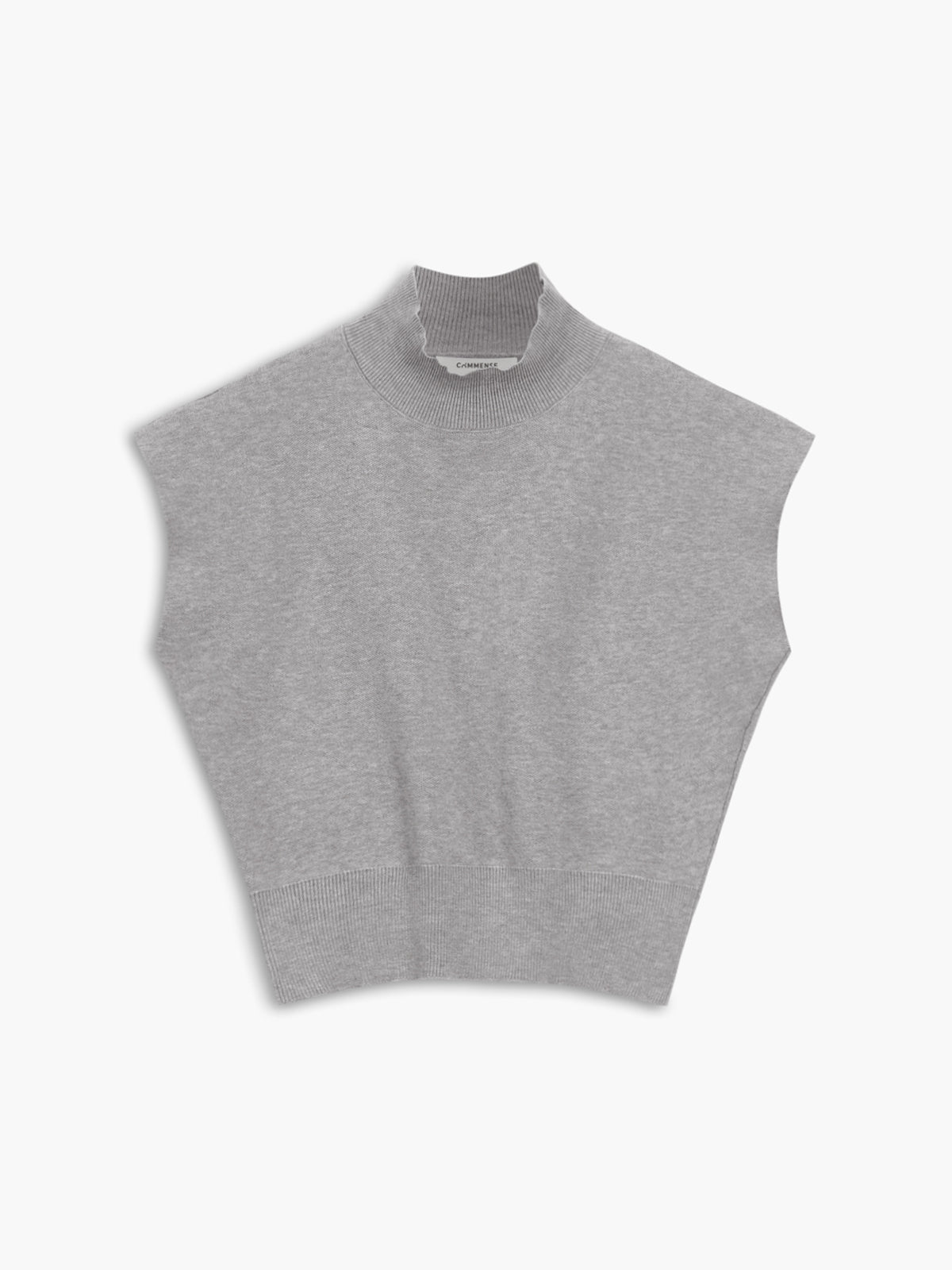 TrendAura Leisurely Solid Pullover Sweater Vest - Casual Knit Top With Slight Stretch For All Day Comfort