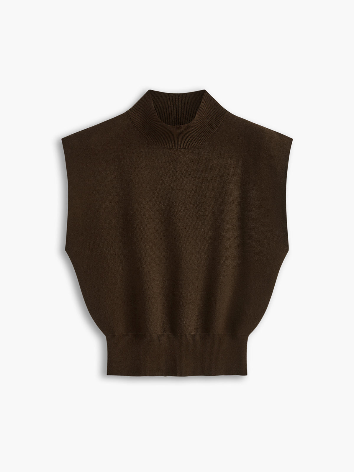 TrendAura Leisurely Solid Pullover Sweater Vest - Casual Knit Top With Slight Stretch For All Day Comfort