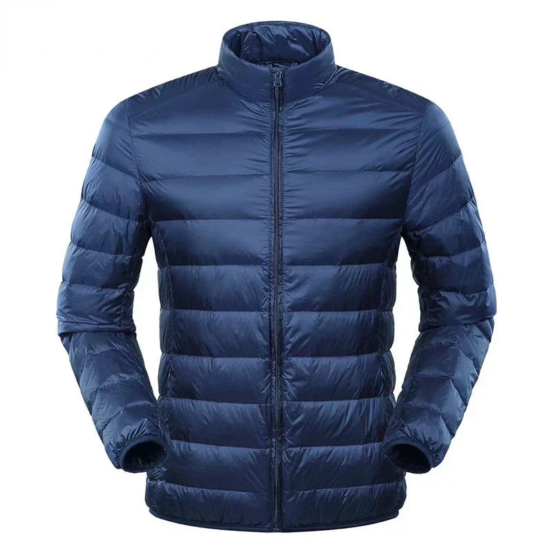 Leon Men's Ultra Light Down Jacket By TrendAura Windproof Warmth For Cold Weather Outdoor And Casual Wear