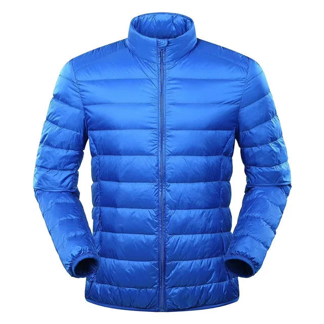 Leon Men's Ultra Light Down Jacket By TrendAura Windproof Warmth For Cold Weather Outdoor And Casual Wear