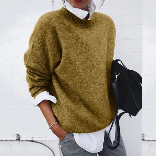 TrendAura Lightweight Men Crew Neck Knit Sweater For Everyday Casual Wear In Blue