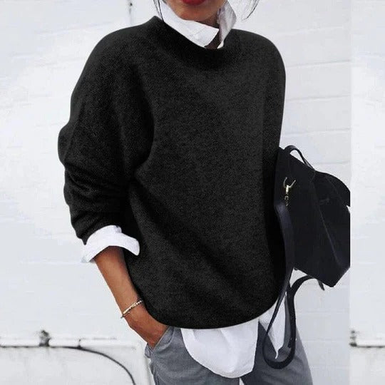 TrendAura Lightweight Men Crew Neck Knit Sweater For Everyday Casual Wear In Blue